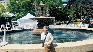 Beautiful Canada 🇨🇦/my walk time/walk through downtown/food fun and enjoy 