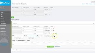 Laundry Setup Dynamic Pricing