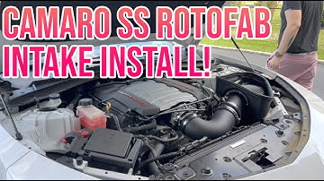 2021 CAMARO SS GETS ROTOFAB INTAKE (INSTALL & REVIEW)