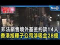 非法銷售境外基金約談14人 香港旭暉子公司涉吸金28億｜TVBS新聞 @TVBSNEWS01