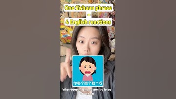What?#china #dialect #sichuan #learnchinese #chengdu #chinese