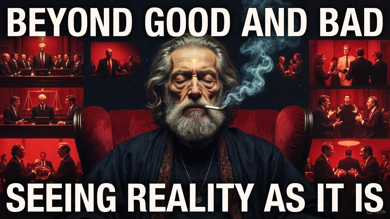Alan Watts - Beyond Good and Bad: Seeing Reality as It Is | MEDITATION AND FLOW