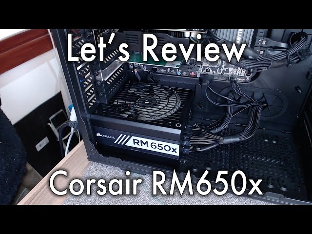 skæg luft uhøjtidelig Let's Review - Corsair RM650x - YouTube