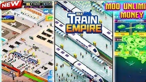 Idle Train Empire Mod Apk Gameplay|TECHOGAMERZ|#techogamerz
