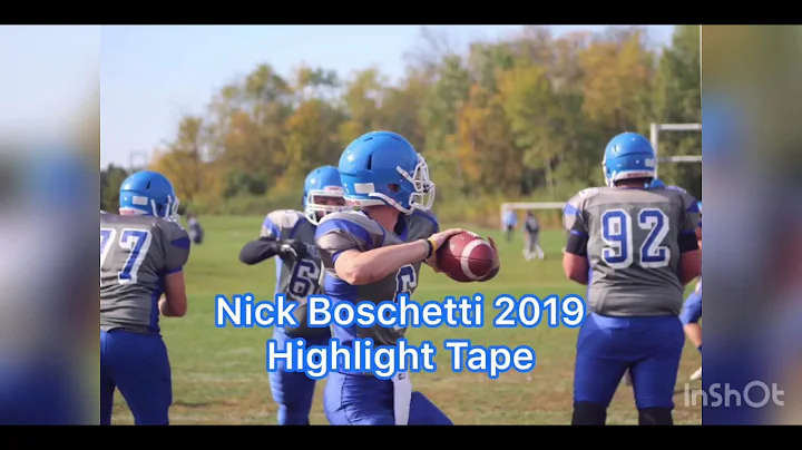 Nick Boschetti Junior Season Highlight Tape