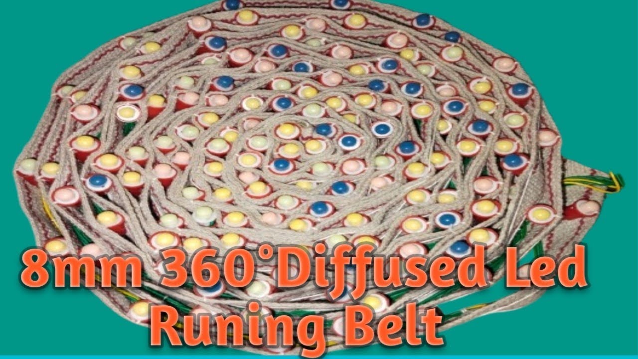 8mm malticlour Diffused LED Runing Belt Best Qwaliti Lighting Business idea