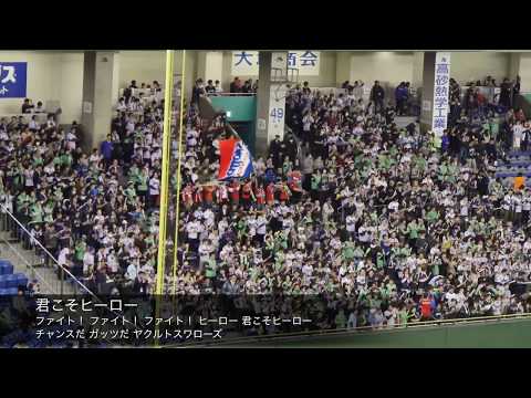 東京ヤクルトスワローズ 2016年応援歌メドレー（最終版） チャンステーマ無し