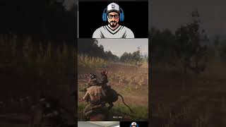 Epic Horseback Gunfight! Dual Wielding Revolvers in a Wild Chase! #shorts