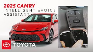 2025 Toyota Camry: How to Use Voice Assistant | Toyota Camry Drive-Off Essentials screenshot 4