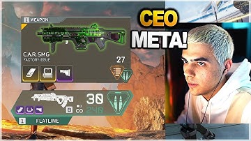 TSM ImperialHal team tries to use FLATLINE & CAR SMG and dominates in ranked ( apex legends )