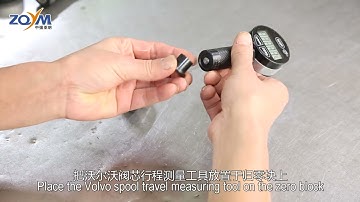 How to test Delphi Volvo injector spool stroke？Volvo EUI