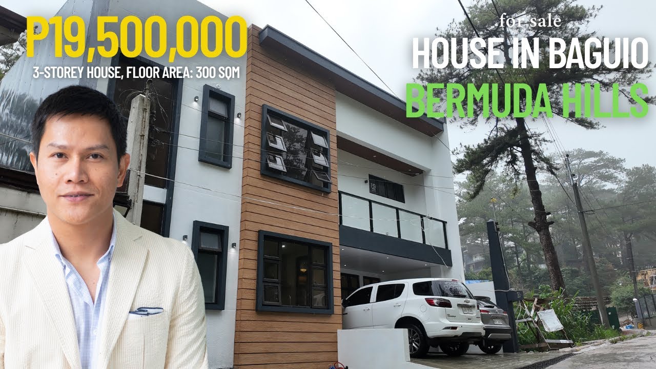 Baguio House and Lot for Sale 2025 | Brand New 4BR Home in Bermuda Hills (₱19.5M)