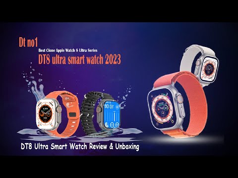 DT8 Ultra DT No.1 DT8 Ultra বাংলা রিভিউ । Best Apple watch Ultra Clone.BD