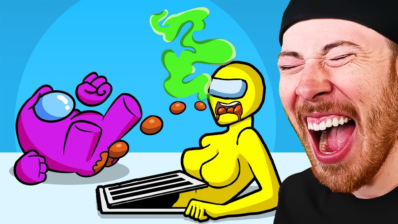 FUNNY ANIMATIONS That will make you LAUGH (Among Us)