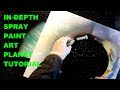 SPRAY PAINT ART IN-DEPTH TUTORIAL - HOW to Make Different Planets