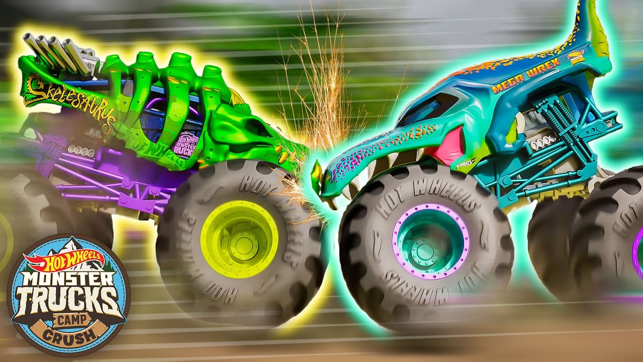 Οι πιο γρήγοροι αγώνες Monster Trucks!  Μεγάλος ανταγωνισμός για το τρόπαιο