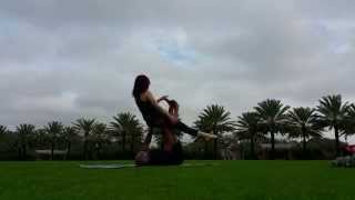 Hacro tackles Synchronicity Acro Yoga Washing Machine