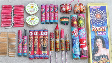 Different Types Of  Fireworks Testing | Diwali Patakhe Testing | Fire Crackers Experiment