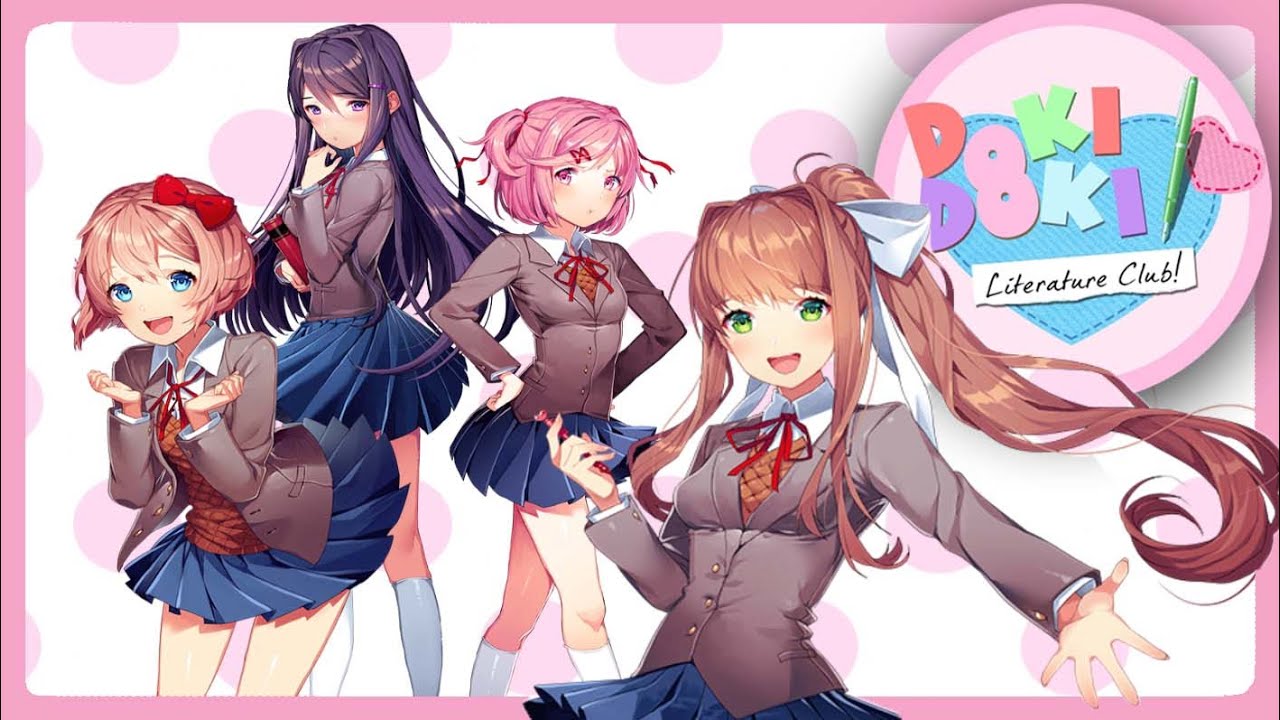 This Is A Horror Game? How? | Doki Doki Literature Club | Part - 1