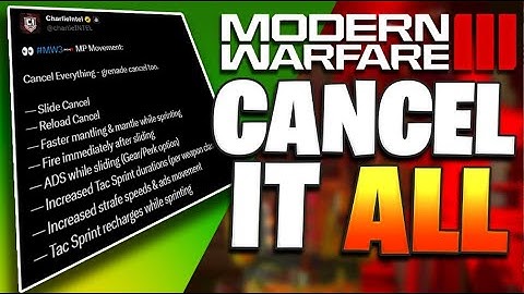 Get Ready! Slide Canceling is Back in Modern Warfare 3
