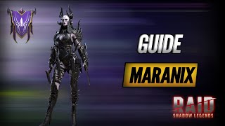 Maranix - Une Championne Sous Côtée  - Raid Shadow Legends