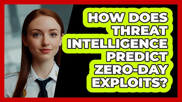 How Does Threat Intelligence Predict Zero-day Exploits? - SecurityFirstCorp.com
