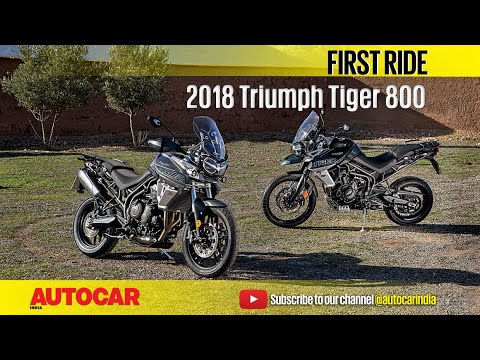 Triumph Tiger 800 First Ride Autocar India Youtube