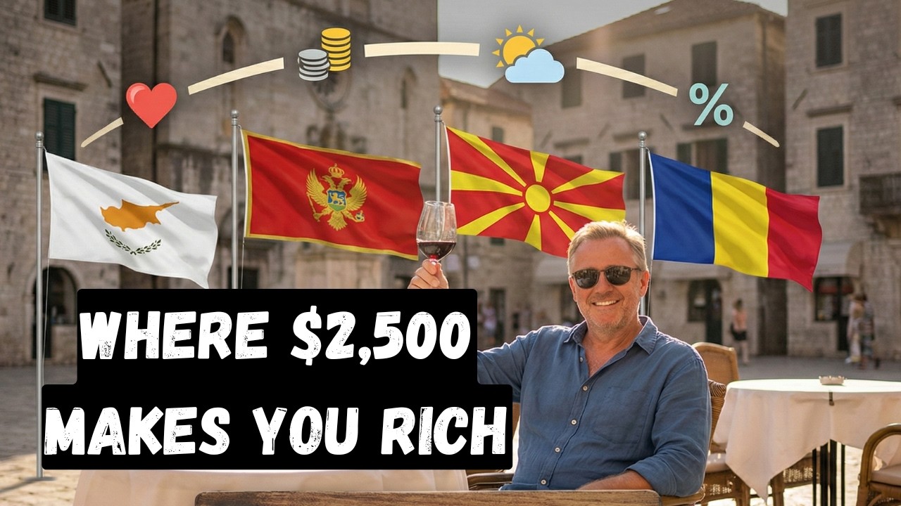 8 European Capitals Where $2,500 a Month Makes You Wealthy | Cheap Places to Retire in Europe