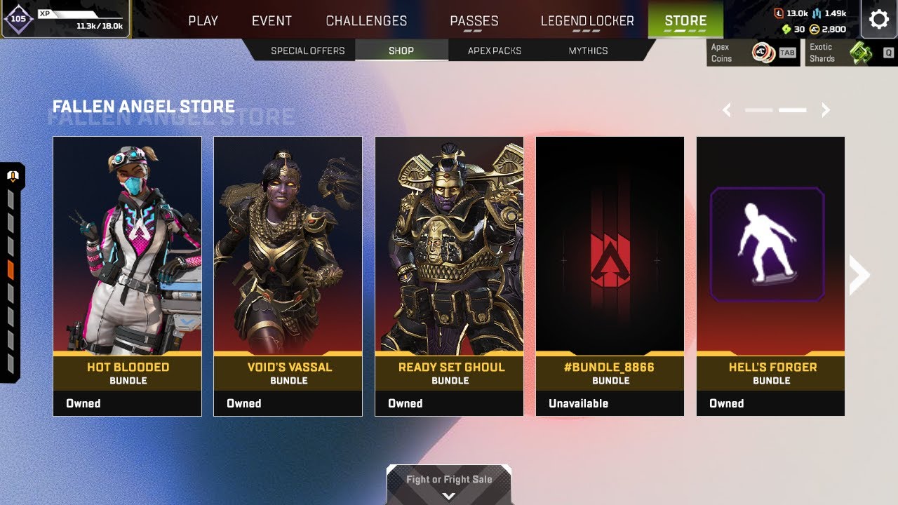 Apex Legends Final Store Update! Season 24 - YouTube