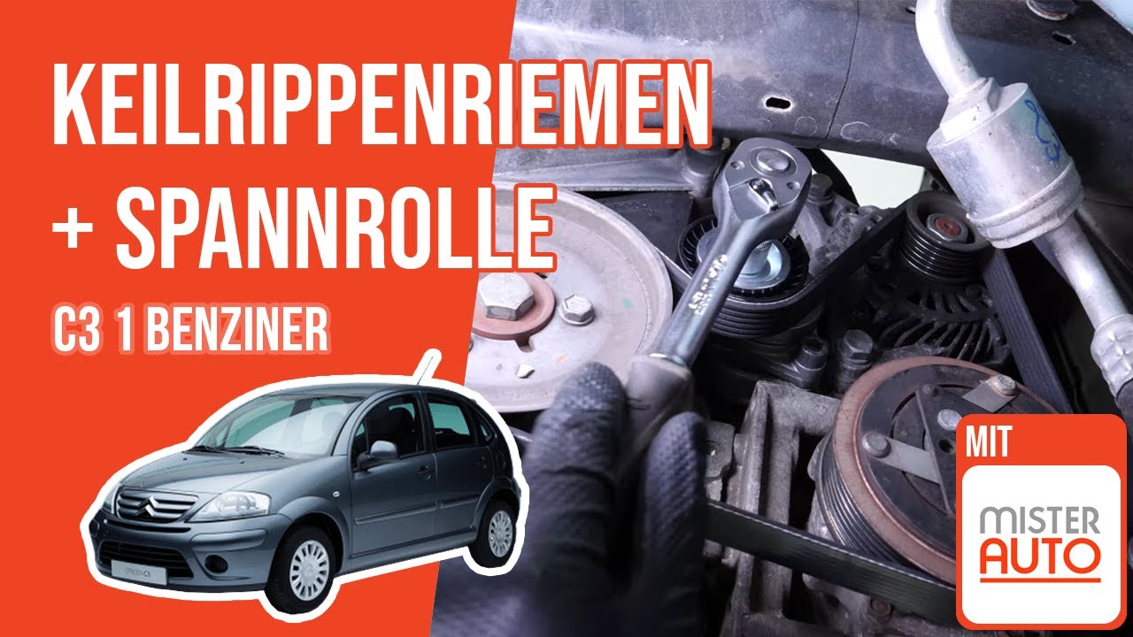 Bis Wann Dürfen Bäume Gefällt Werden Wie Citroën C3 1 1.1i Keilrippenriemen mit Spannrolle wechseln 🚗 - YouTube