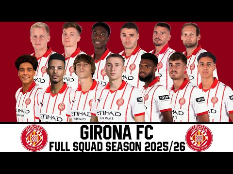 jeramitoto x asyik toto - Girona FC Official Squad Season 2025/26
