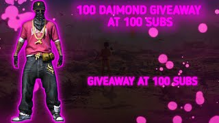 FREE FIRE LIVE GIVEAWAY 🔥| GIVEAWAY AT 100 SUBS | CUSTOM ROOM GAMPLAY | FREE FIRE LIVE CUSTOM