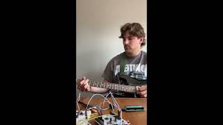 Distortion Demo: Gain = 100, Filter = 50, Volume = 50