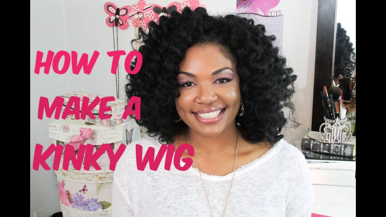 How to make a Kinky Crochet Wig