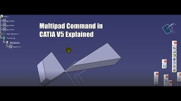 CATIA V5 I Multipad Command explained