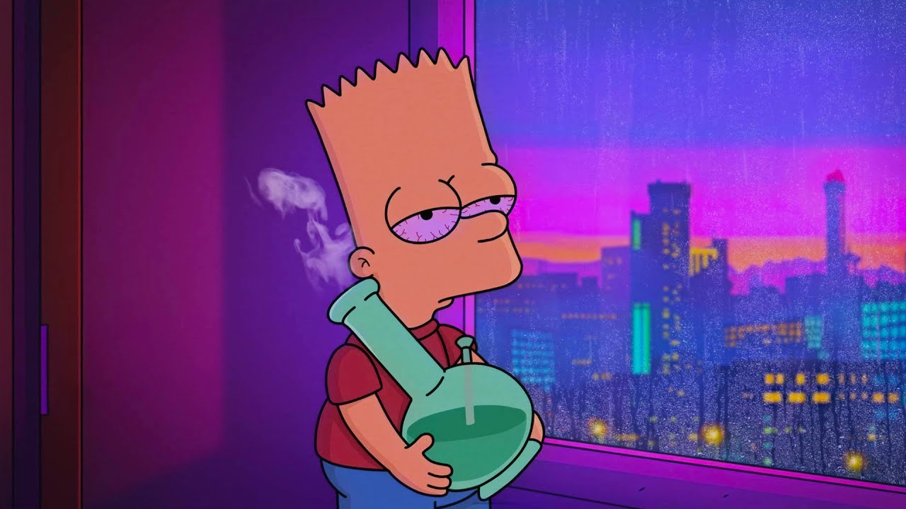 Chill Smoky Rain - Lofi Beats ~ Lofi hip hop mix ~ Stress Relief / Relaxing Music / Smoke & Chill