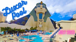 Luxor Las Vegas Pool and Bar Menu July 2023