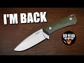 I'm Back! First Knife Build in TEMP Shop | #knifemaking