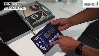 Hidrex PSP1000 Setting up the machine - Iontocentre - YouTube