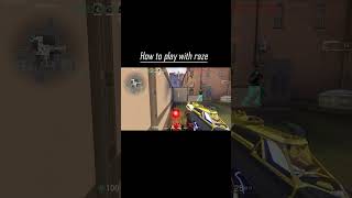 Don't waste boom bot insted use like this || Raze smart gameplay