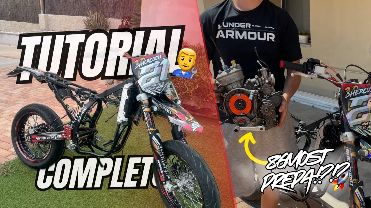 SHERCO 86 MOST PREPA??👨🏼‍🔧🚀ABRI MOTOR + DOBLE RADIDOR + MEJORAS 🔥!!