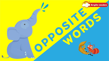 Bé học từ vựng tiếng Anh chủ đề Từ trái nghĩa | Khóa học tiếng Anh cho trẻ em | Học tiếng Anh trẻ em