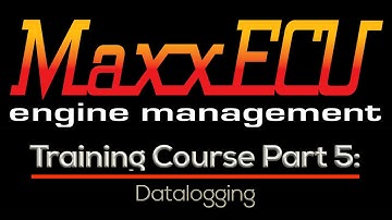 MaxxEcu Training Part 5: Datalogging | Evans Performance Academy
