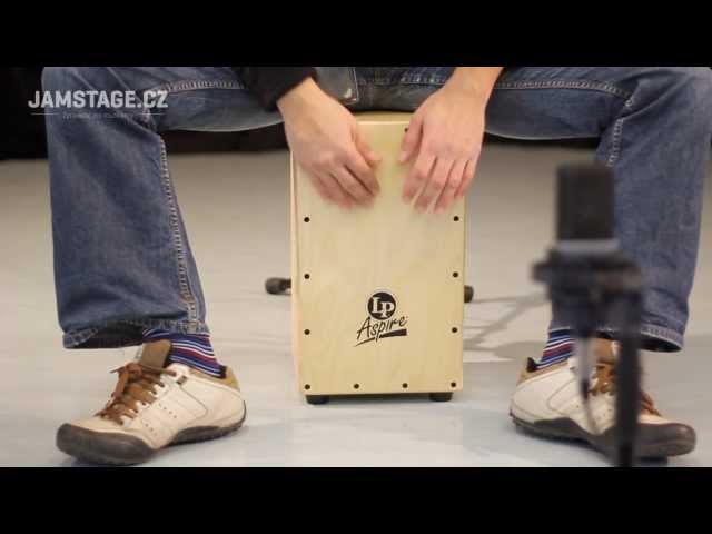 Latin Percussion - LP Aspire Junior Cajon (Camilo Caller) - YouTube