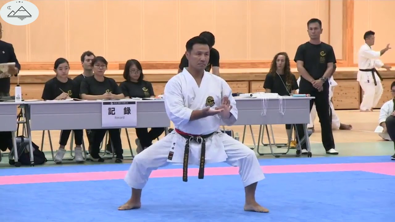 Seyunchin kata Norihiko Masuda 第1回 沖縄空手国際大会 1st OKINAWA KARATE INTERNATIONAL TOURNAMENT 2018