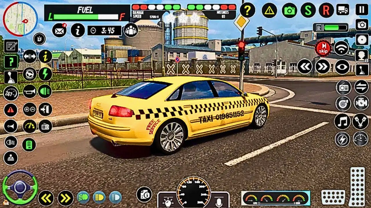 Taxi Driver Simulator Gameplay Walkthrough Part 1 (iOS, Android)