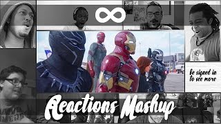 Captain America: Civil War - Big Game Spot (TV Spot) - Reactions Mashup