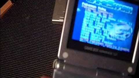How to use the GBA Gameshark