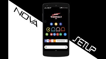 Nova Launcher Setup/customization : PACMAN Edition | Episode 3