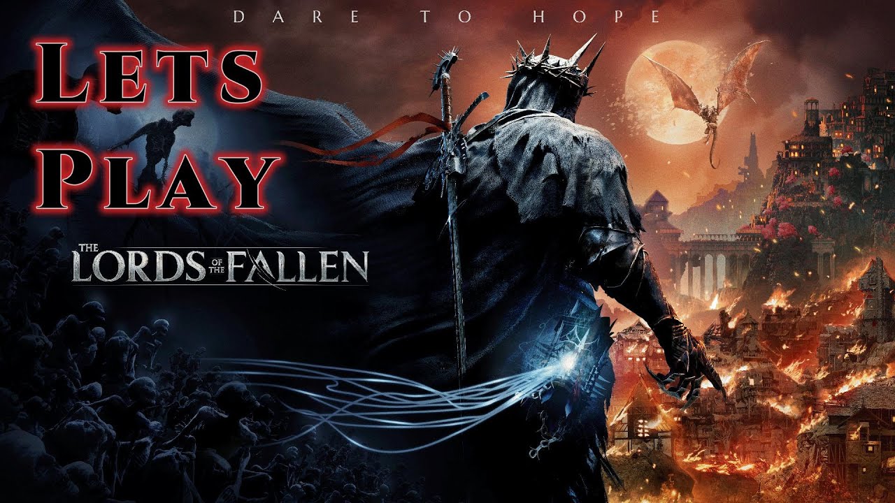 Lets Play The Souls Like Game LORDS OF THE FALLEN Live Stream 1
